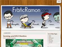 Tablet Screenshot of francramon.com